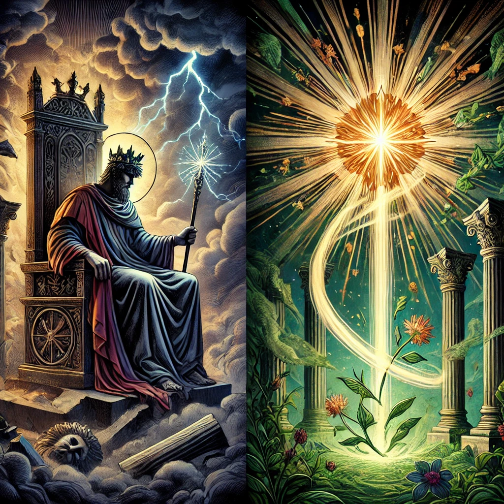 the Emperor Reversed and Ace of Wands