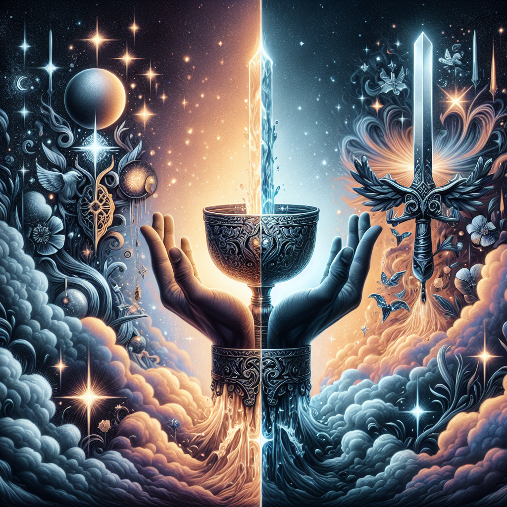 Ace of Cups and Ace of Swords