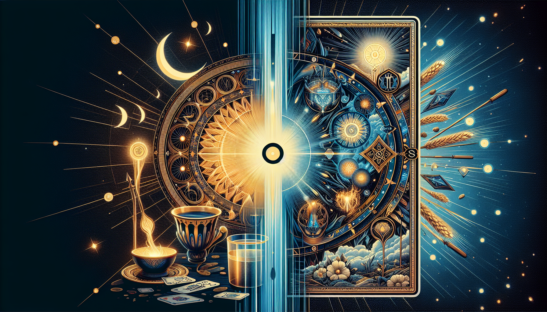 Ace of Cups and Ace of Wands