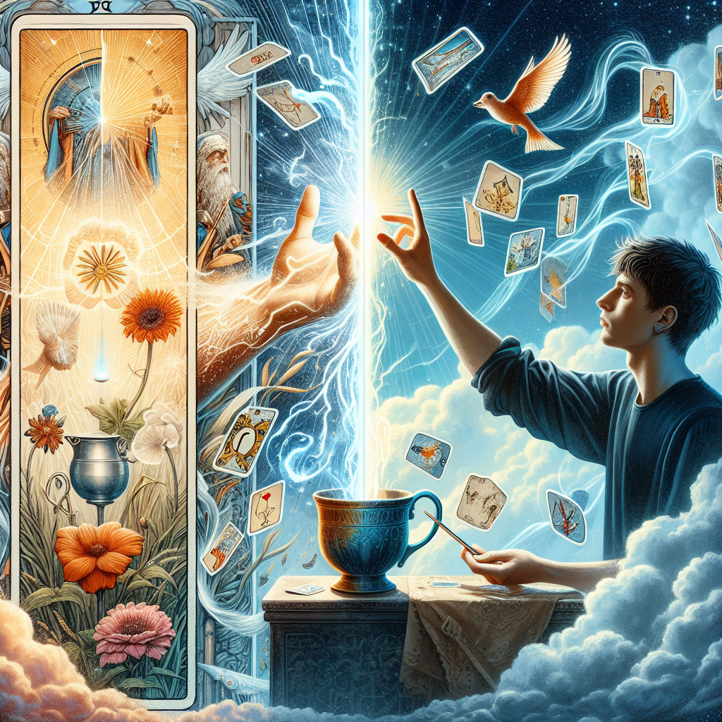 Ace of Cups and Page of Cups