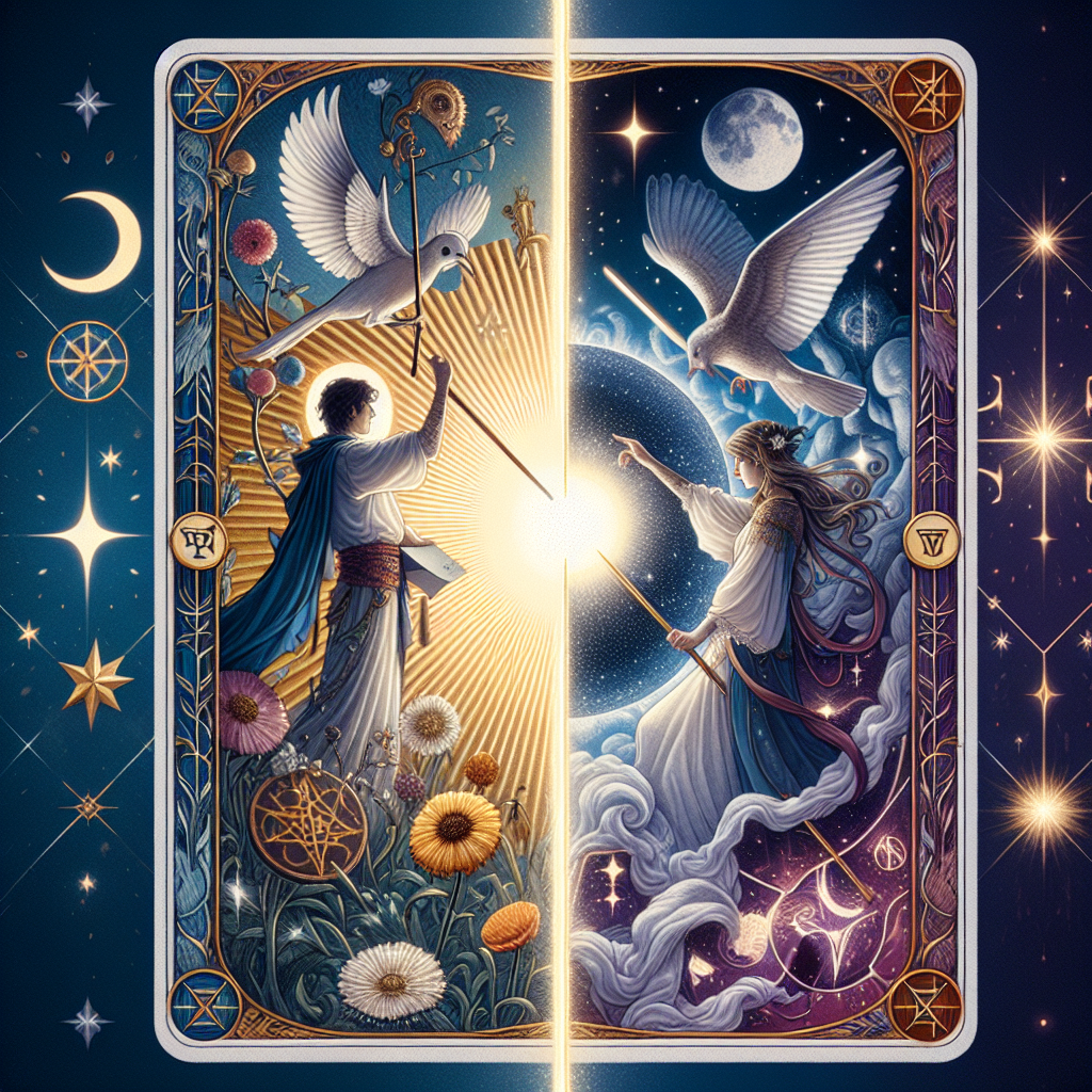 Ace of Pentacles and The Fool