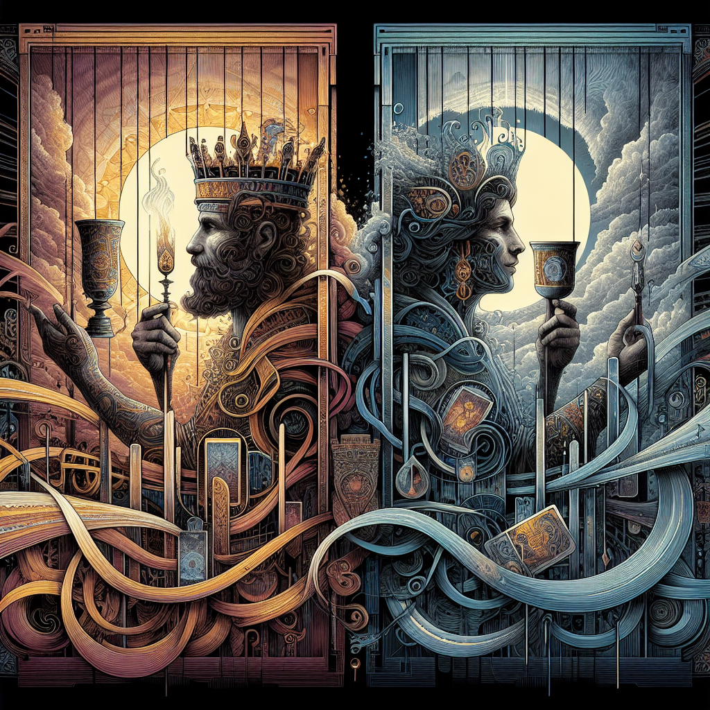 King of Cups and Ace of Cups