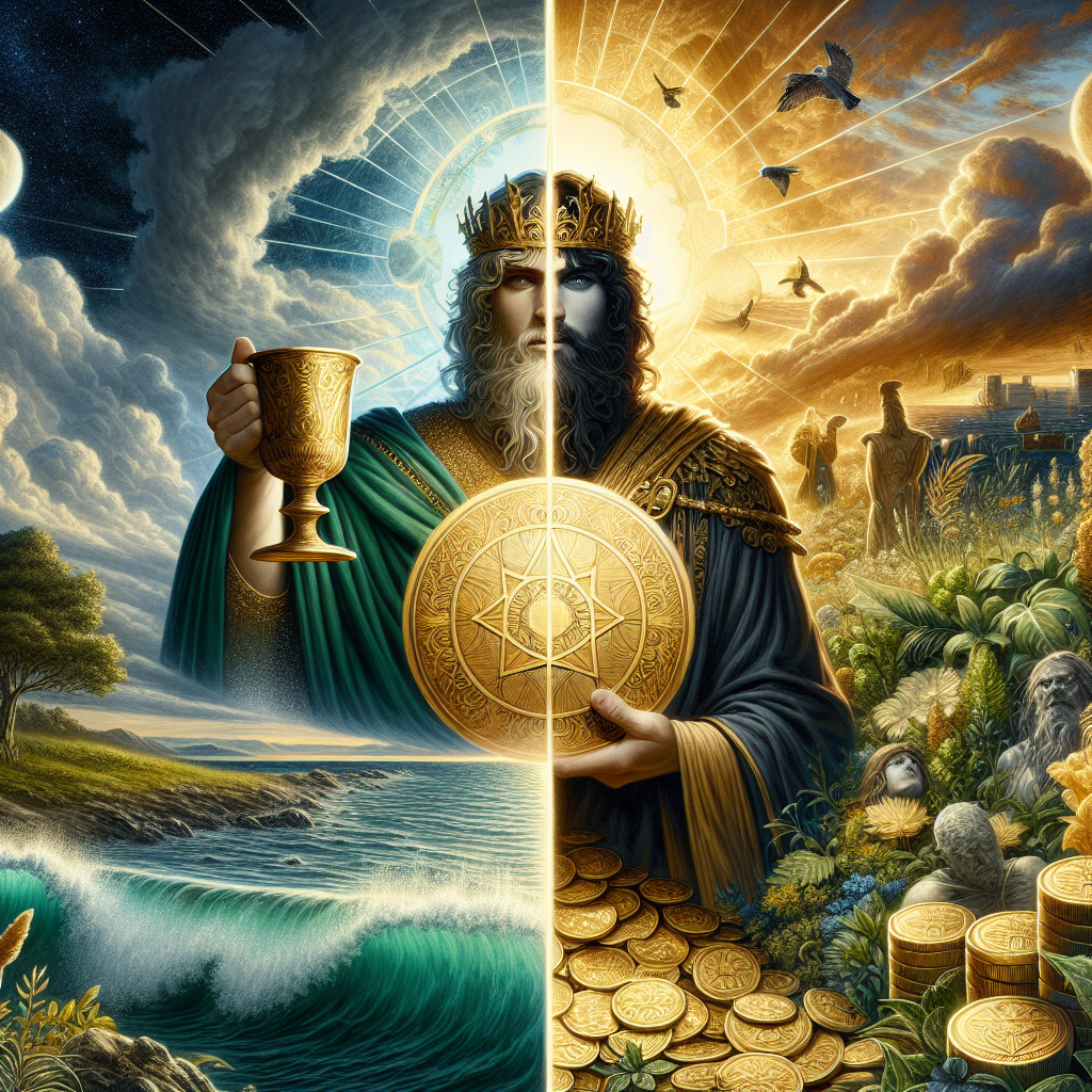 King of Cups and King of Pentacles