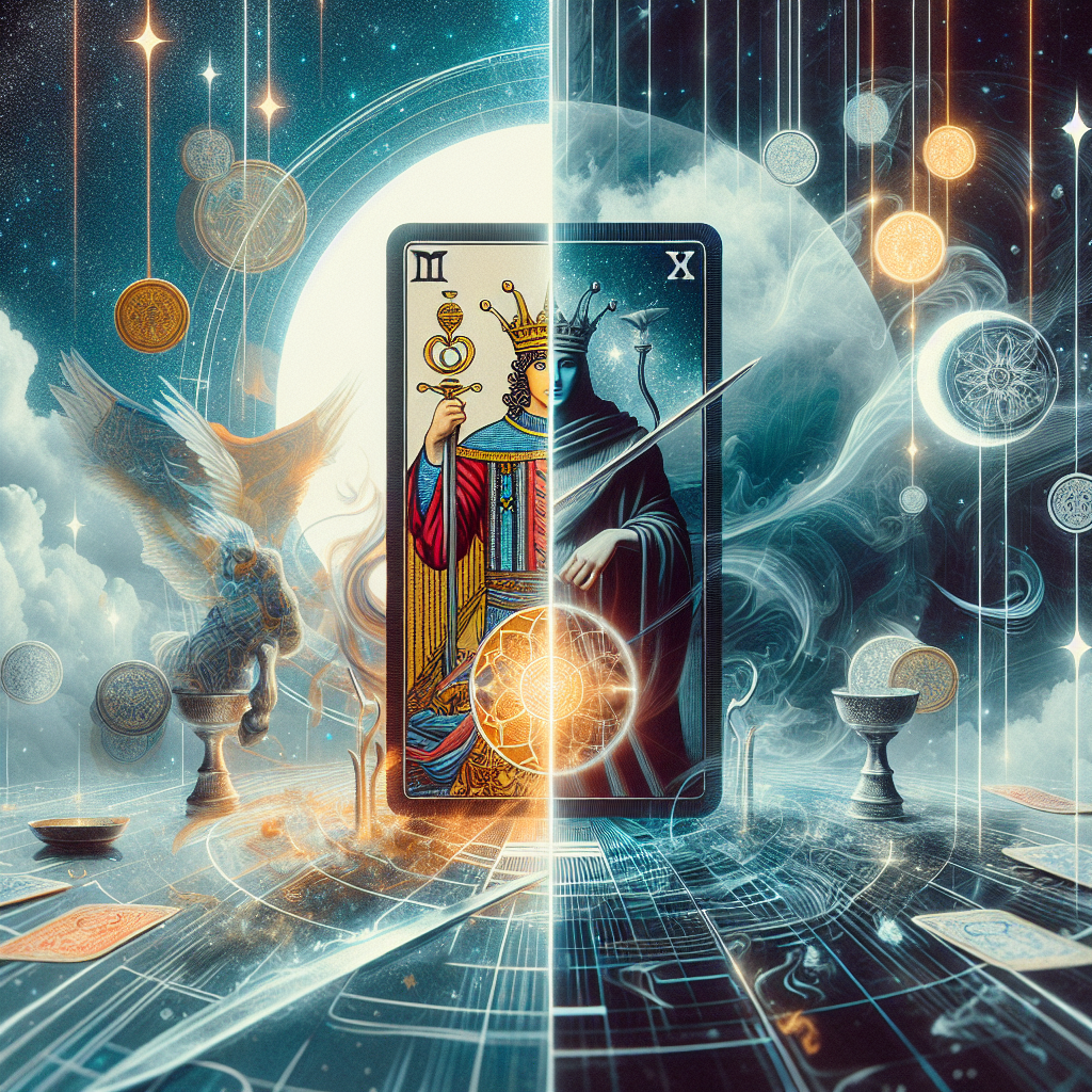king of cups and page of swords