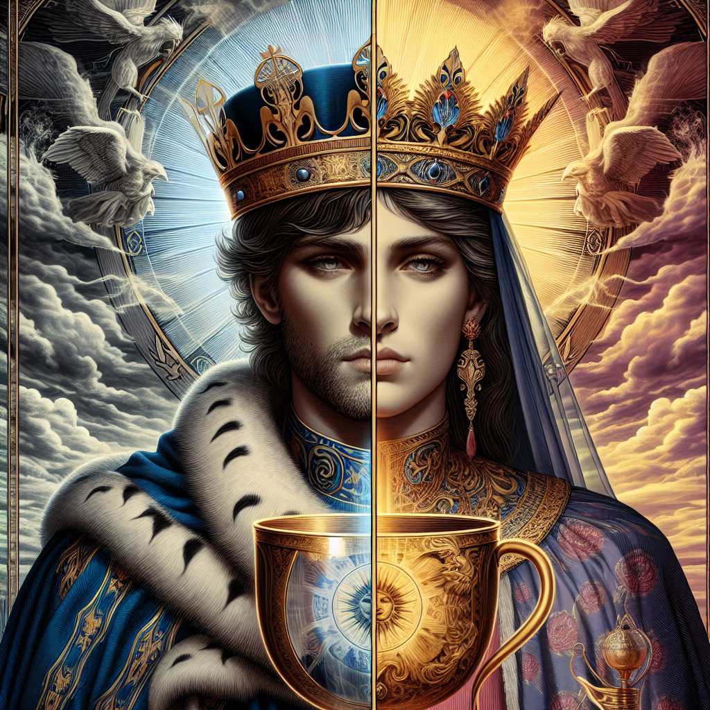 King of Cups and Queen of Cups, Tarot