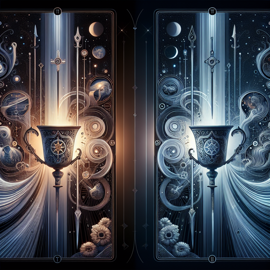 King of Cups and Ten of Swords