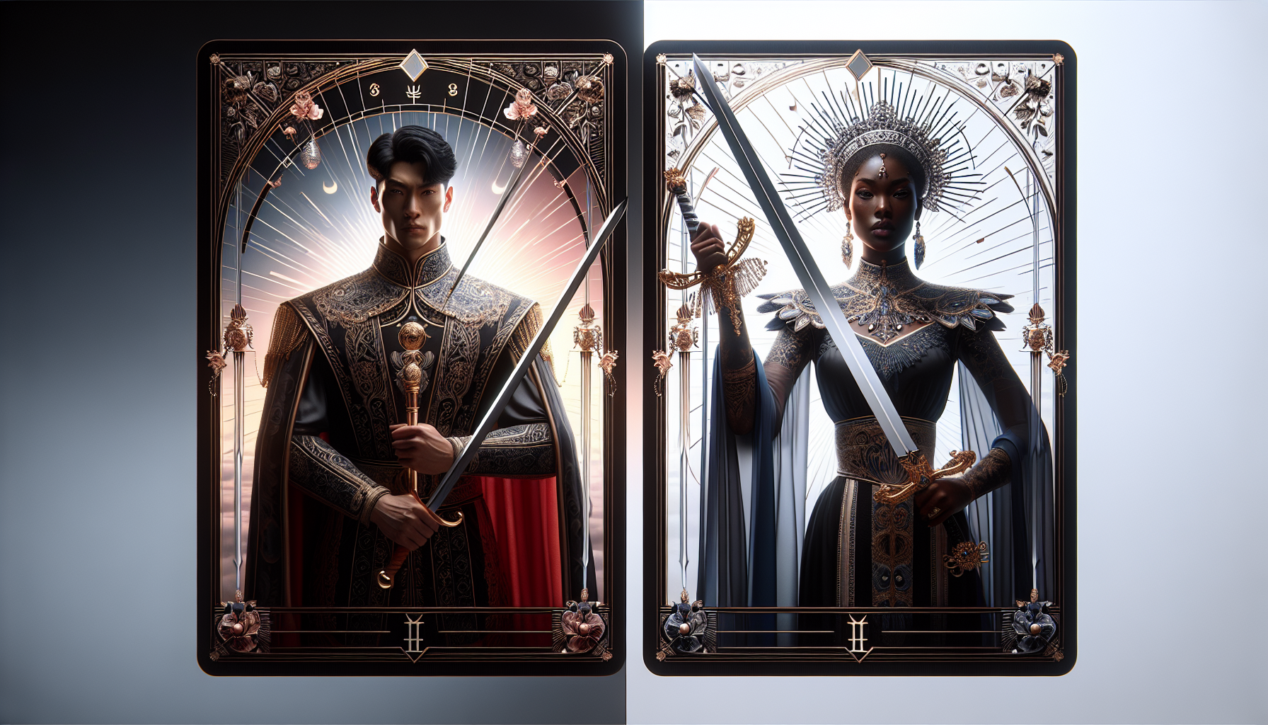 King of Swords and Queen of Swords