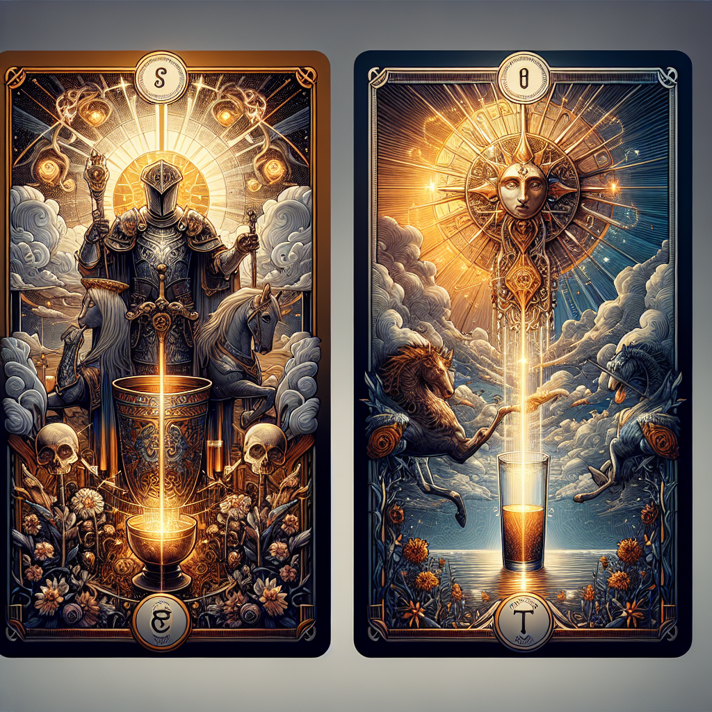 Knight of Cups and The Fool