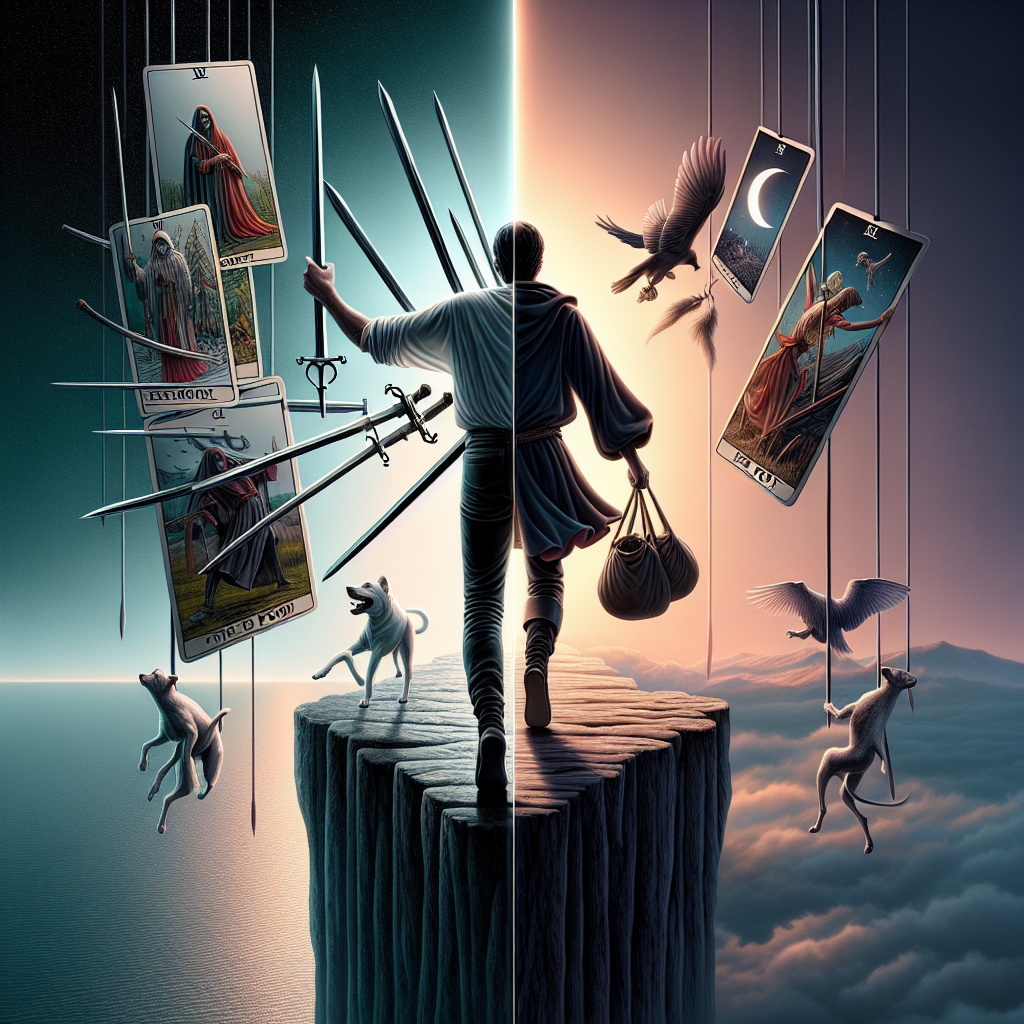 Seven of Swords and The Fool