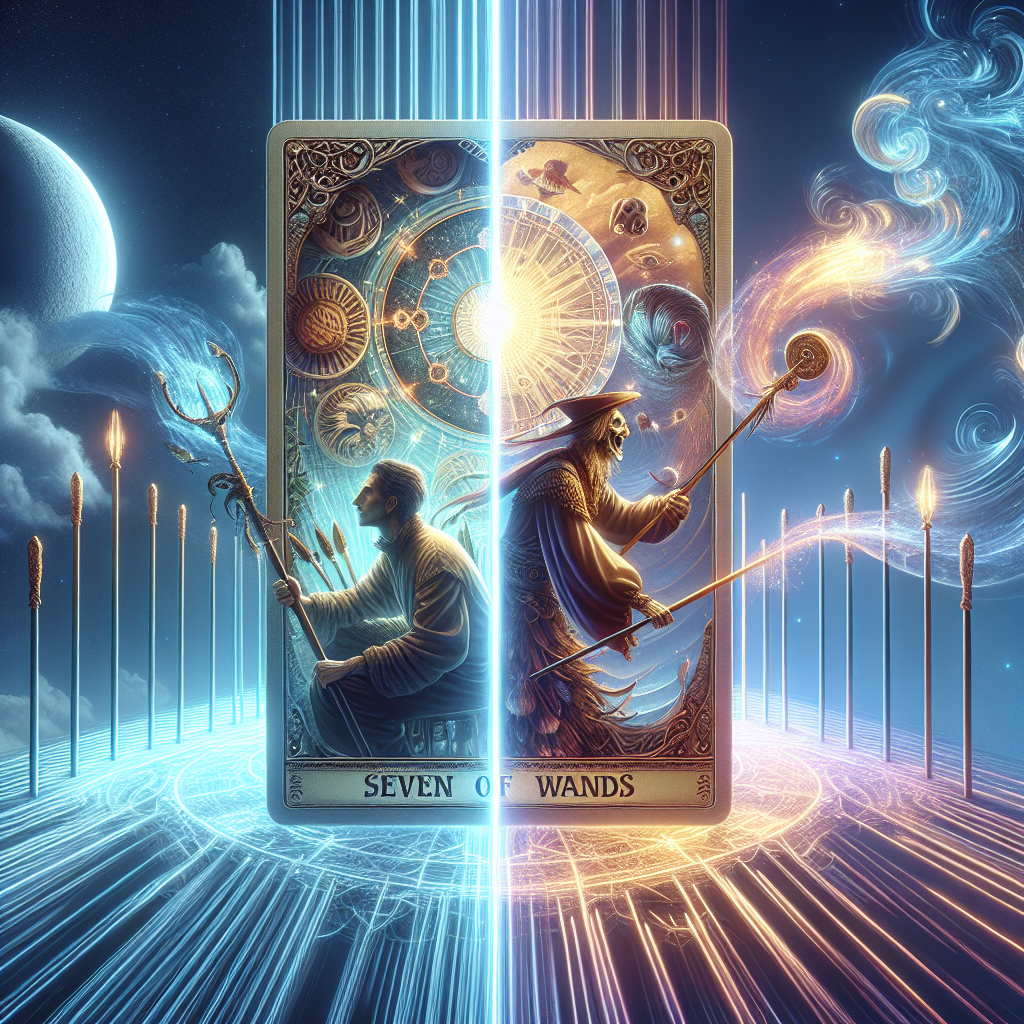 Seven of Wands and The Fool