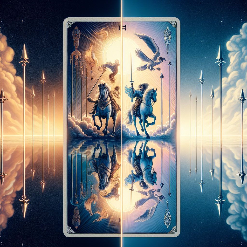 The Chariot and Four of Swords