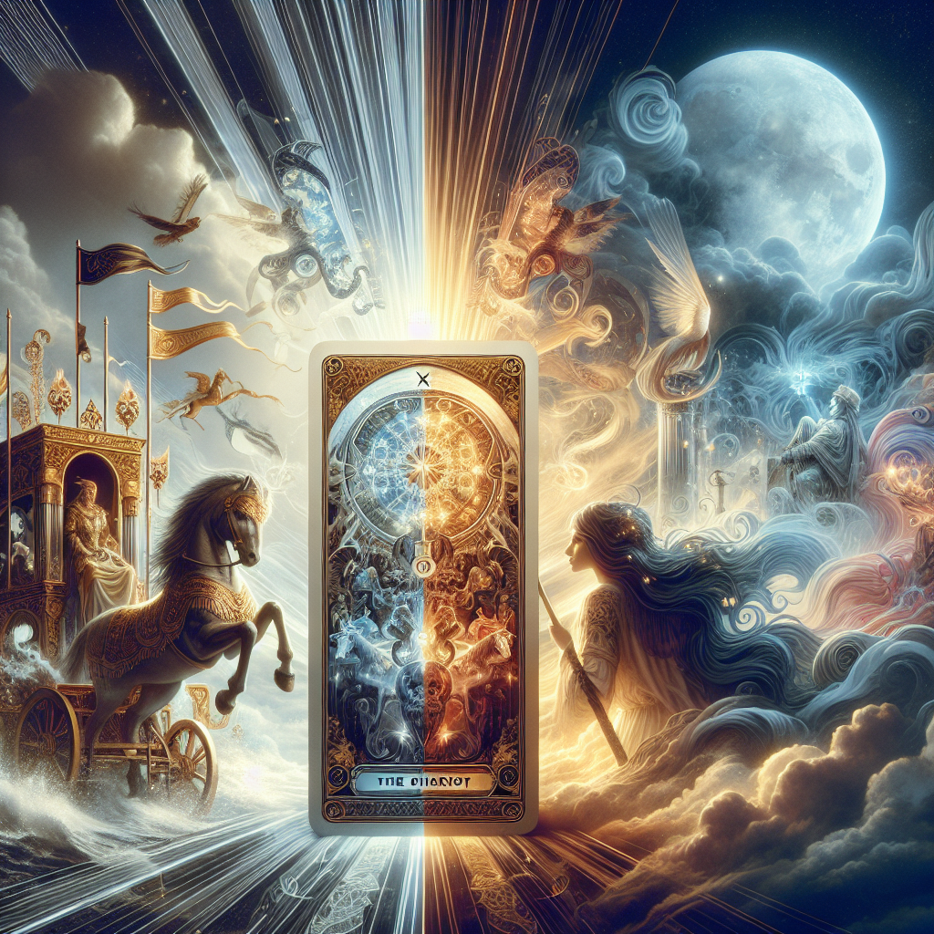 The Chariot and The Moon, Tarot Meaning