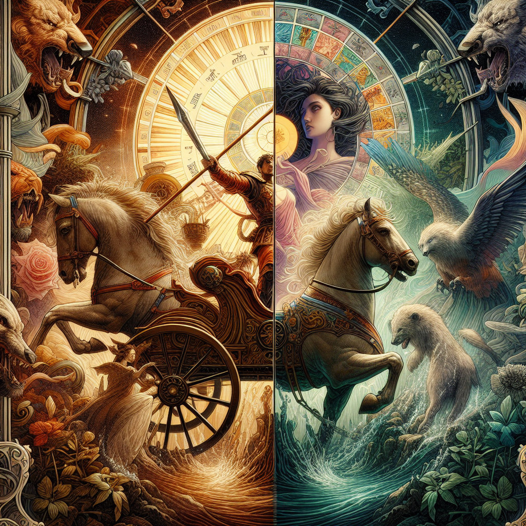 The Chariot and Strength, Tarot Meaning