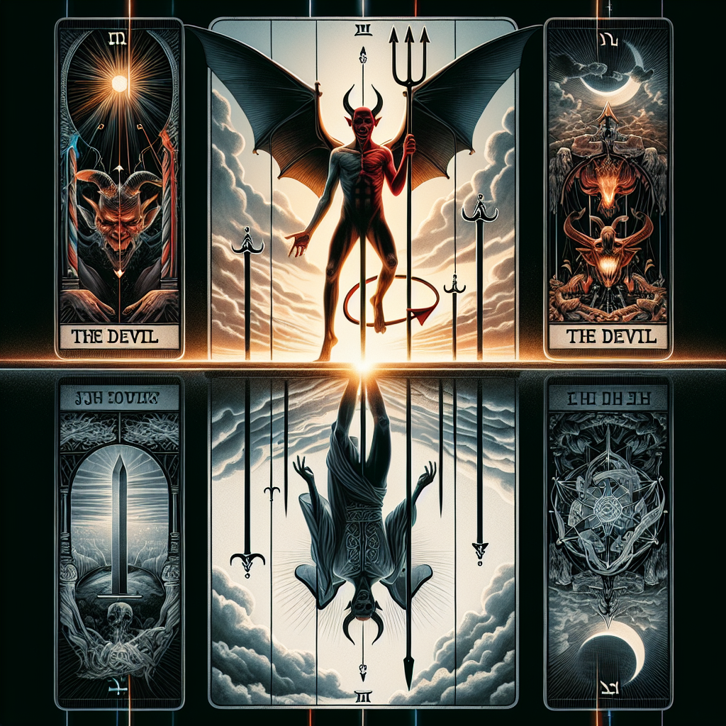 The Devil and Eight of Swords