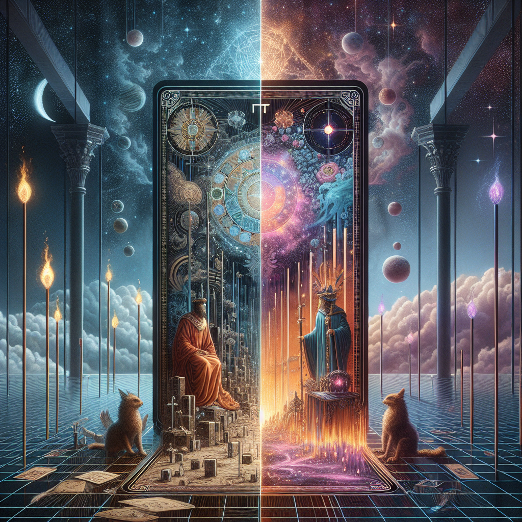 the emperor and four of wands