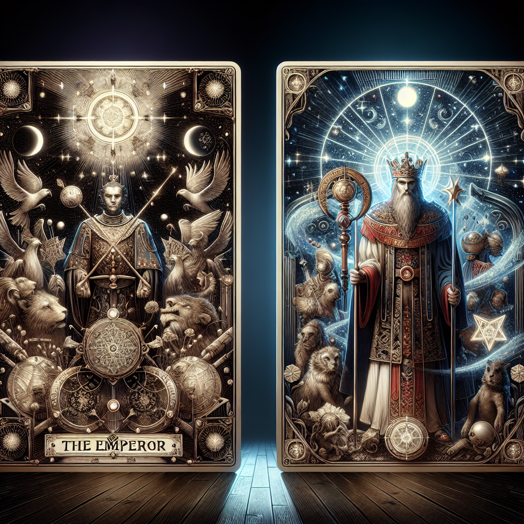 the emperor and king of wands