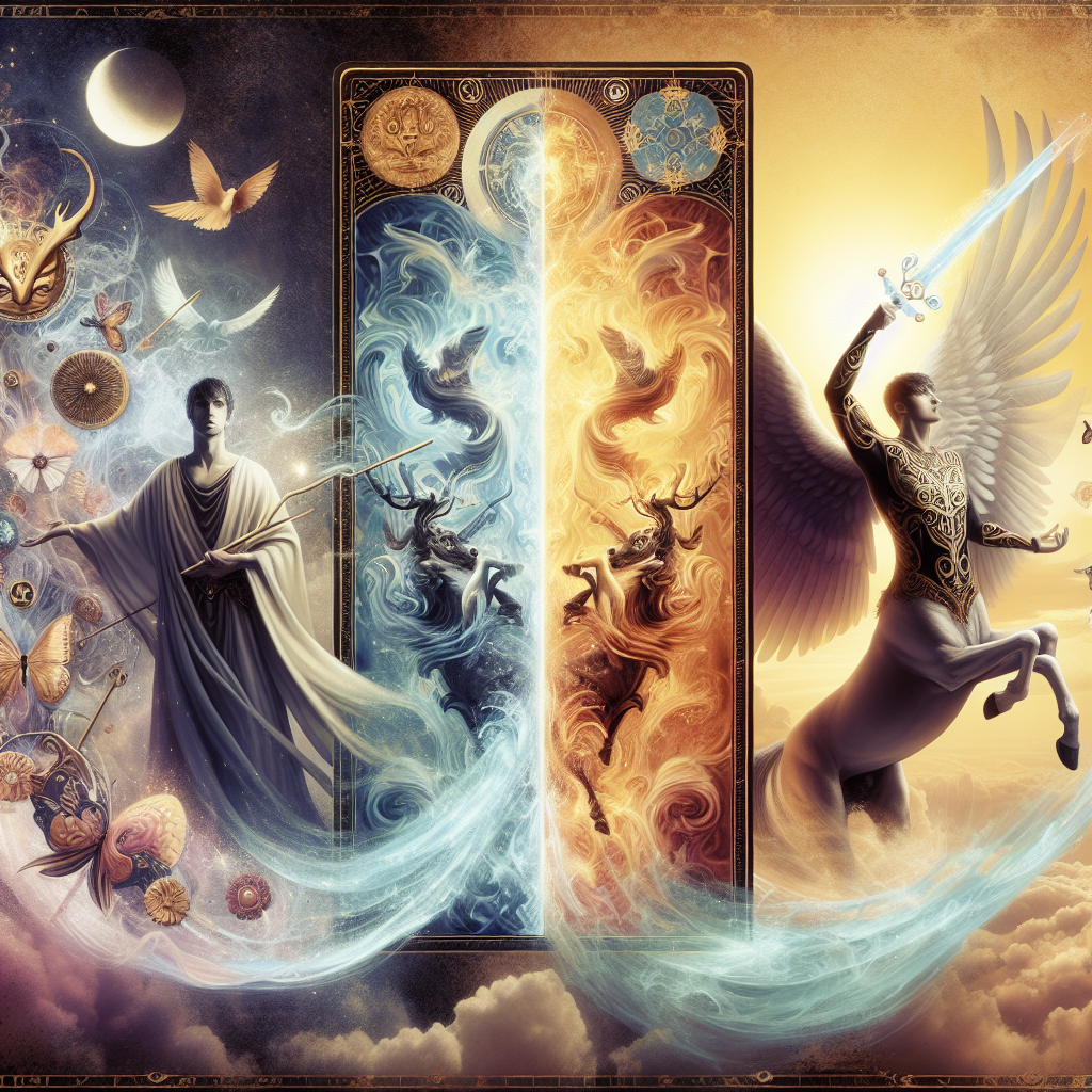 The Emperor and Page of Swords