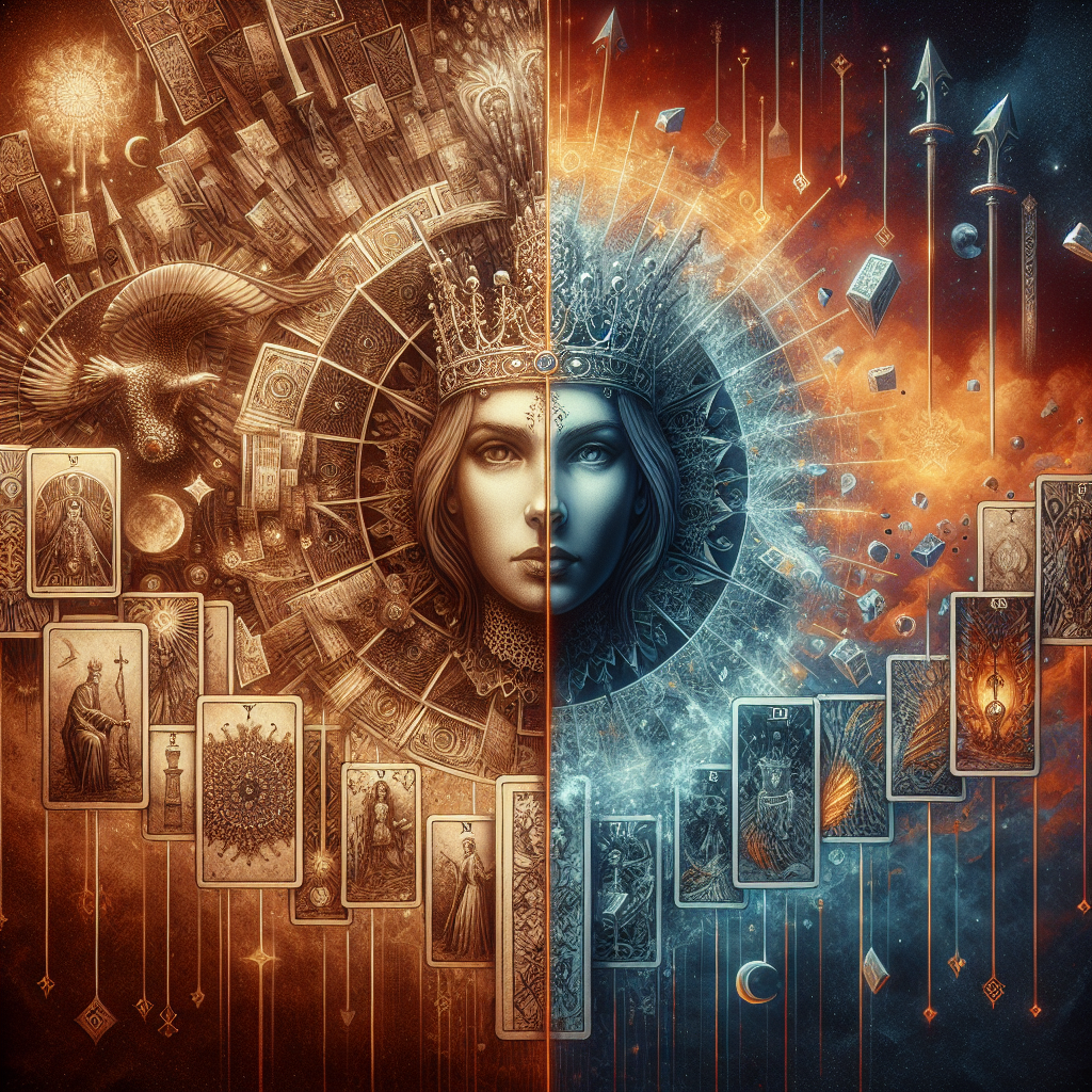 The Emperor and Queen of Swords