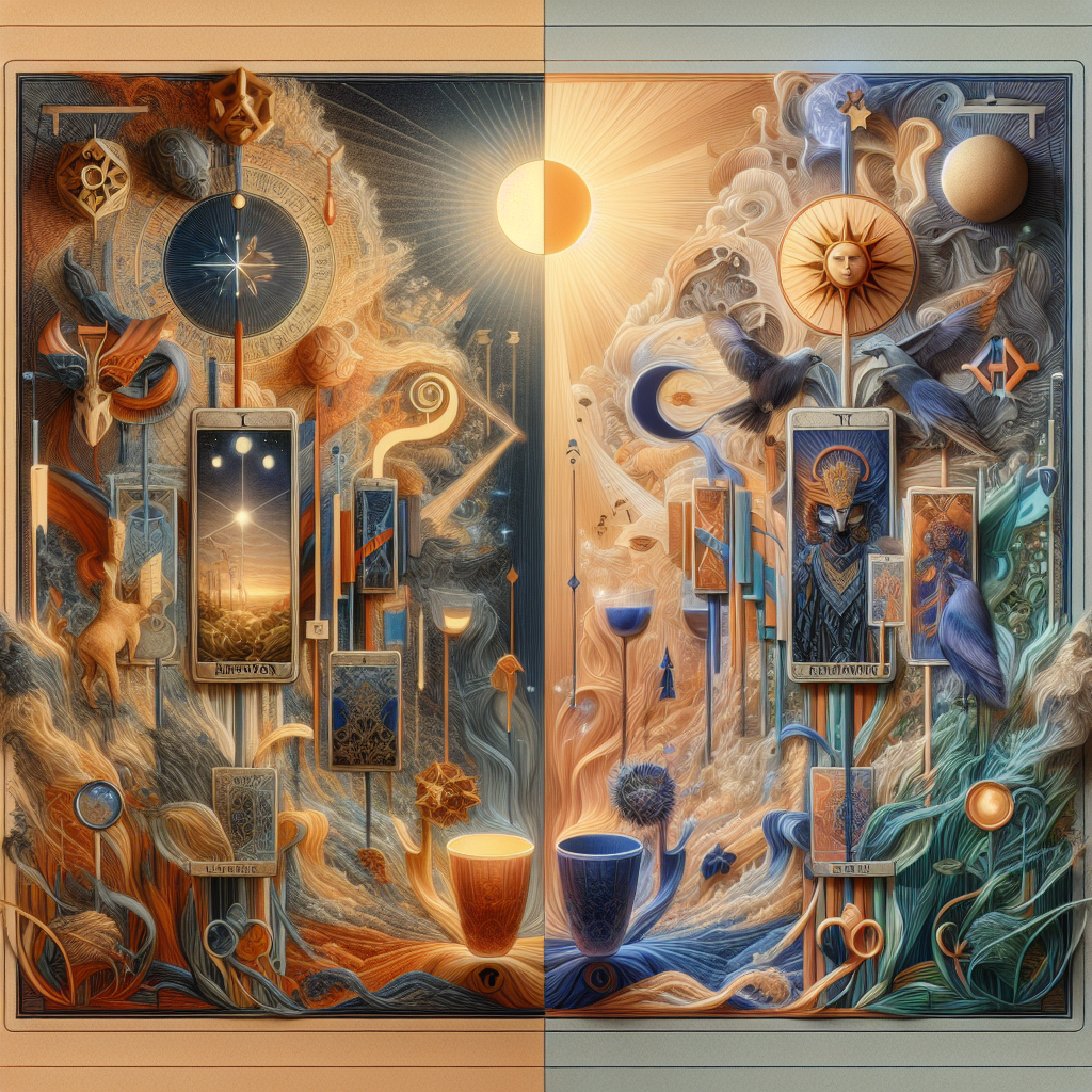 The Emperor and Two of Cups