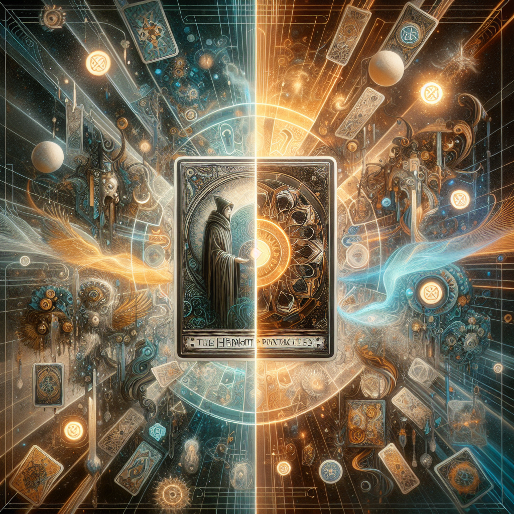 The Hermit and Ace of Pentacles