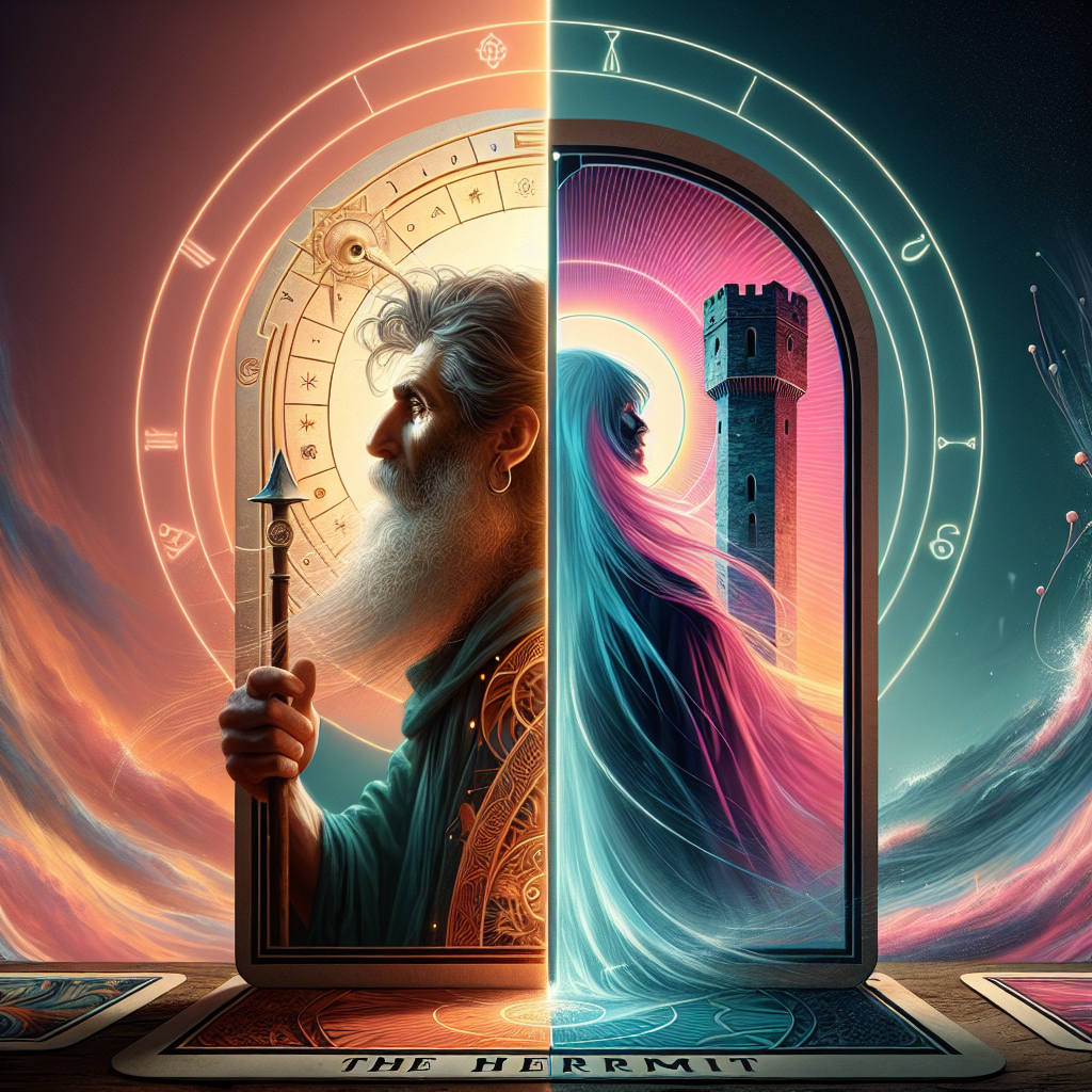 The Hermit and The Tower, Tarot Meaning