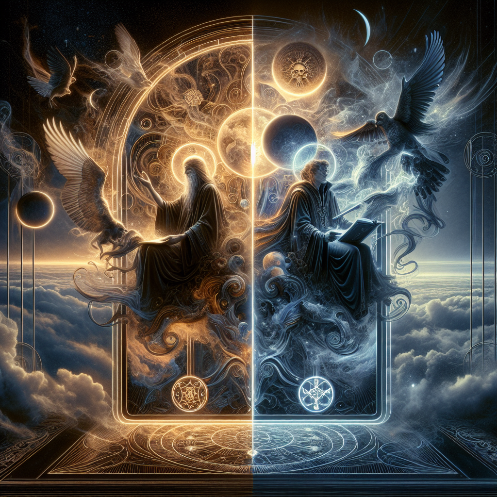 The Hierophant and The Fool