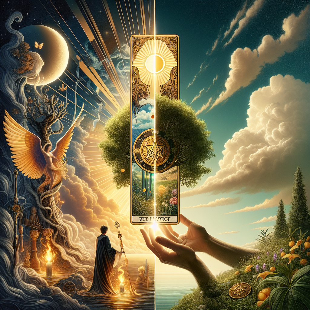 The Lovers and Ace of Pentacles