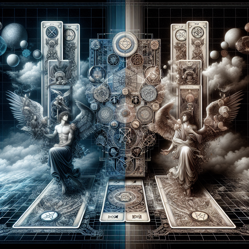 The Lovers and Six of Pentacles