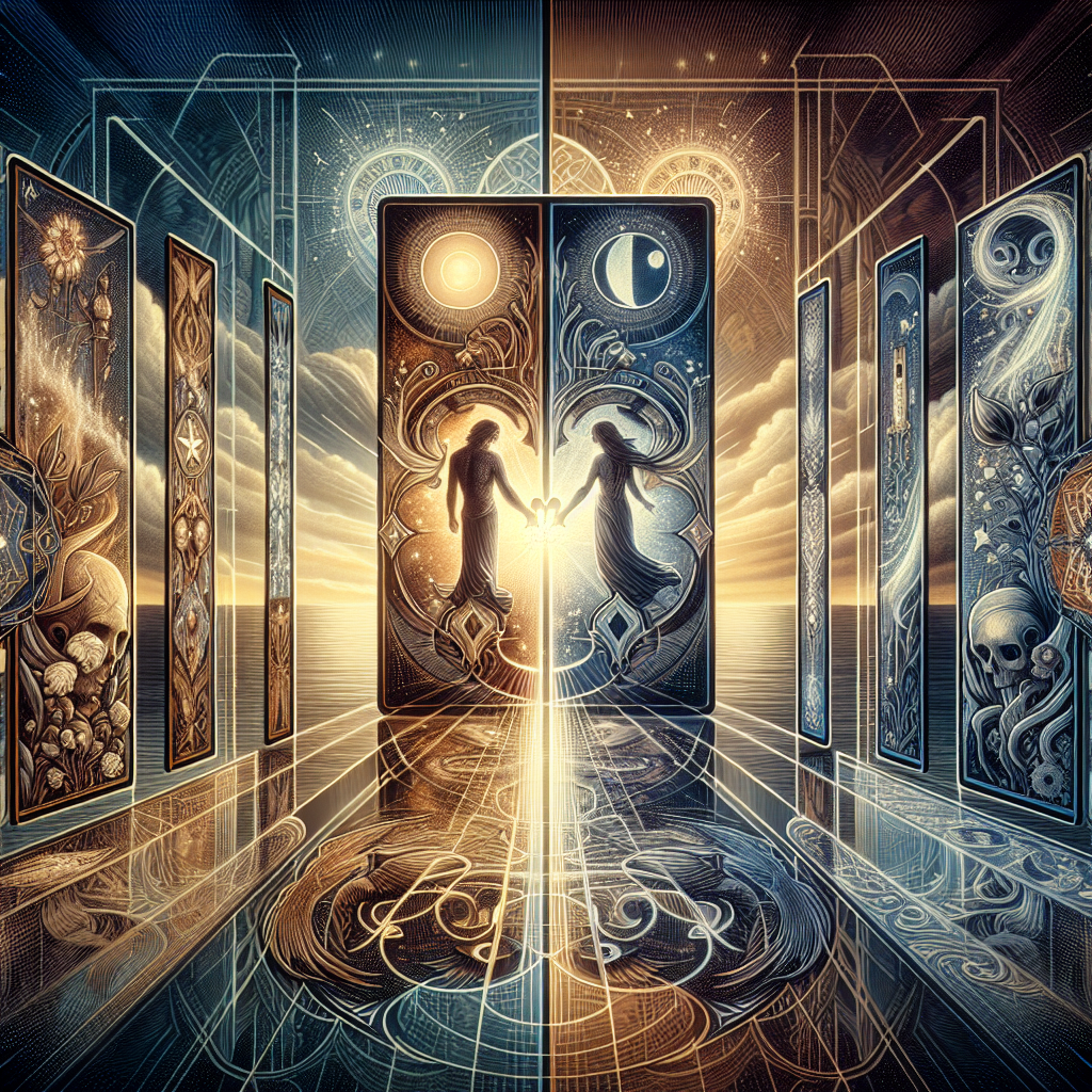 The Lovers and Two of Cups