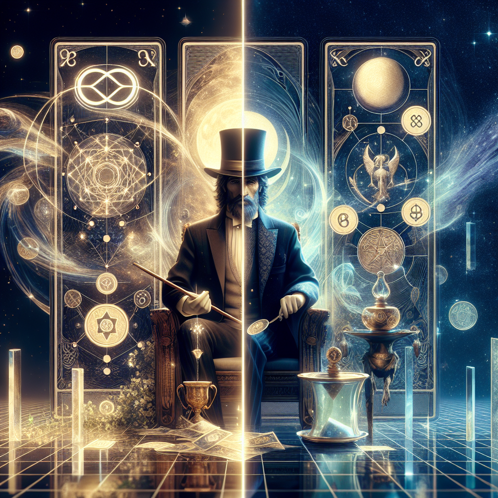 The Magician and King of Pentacles