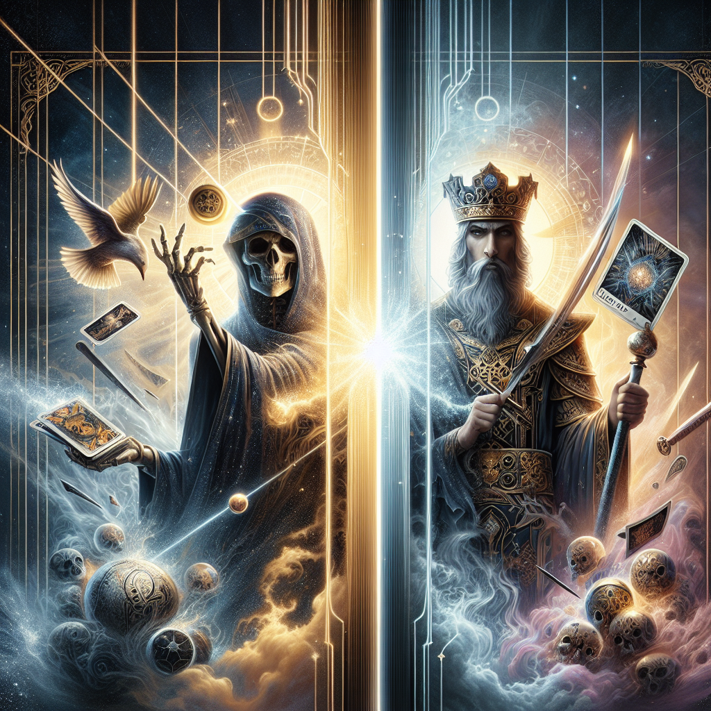 The Magician and King of Swords