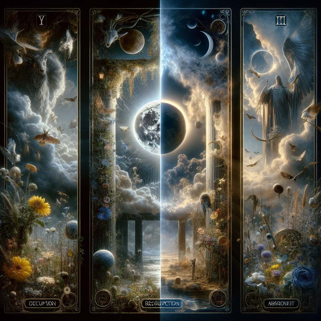 The Moon Reversed and Judgement