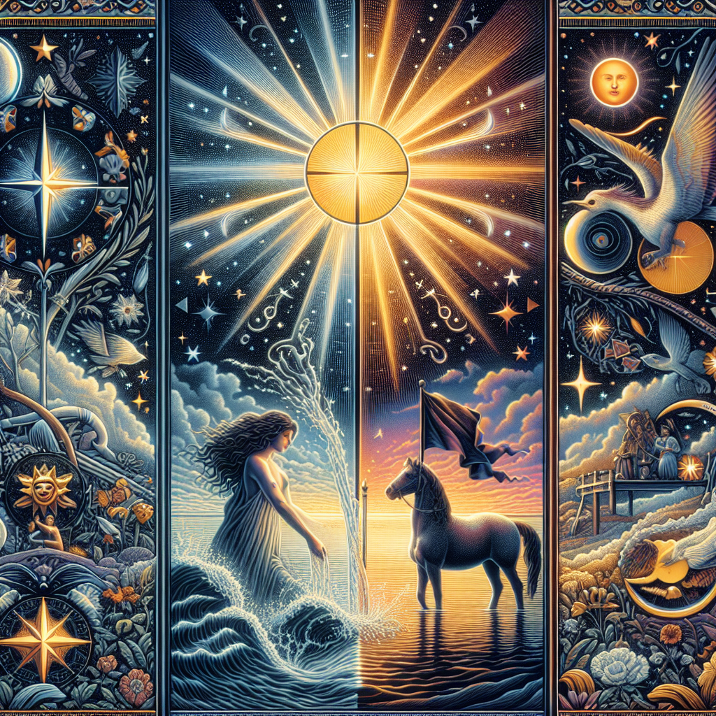 The Star and The Sun in Tarot