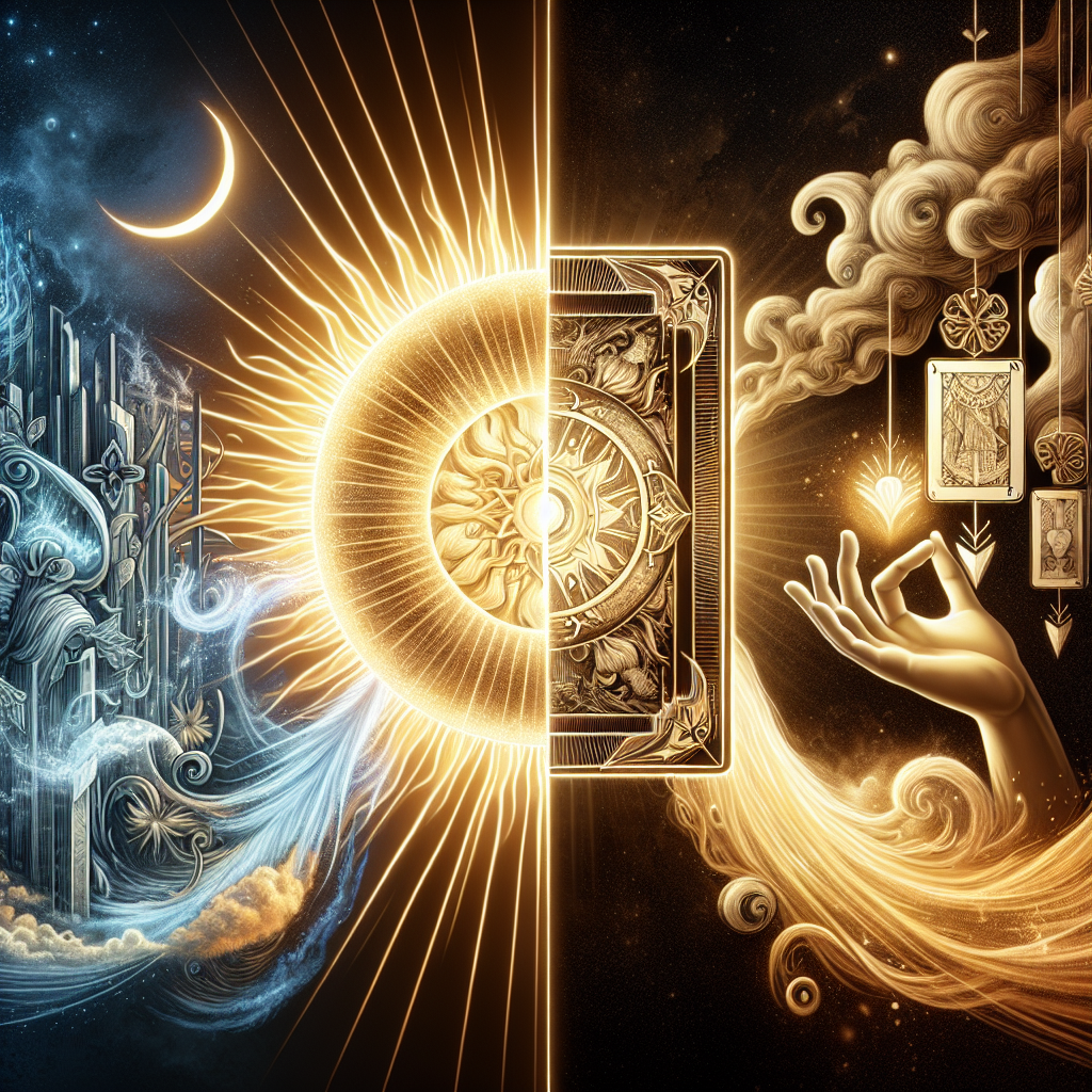 The Sun and Page of Cups