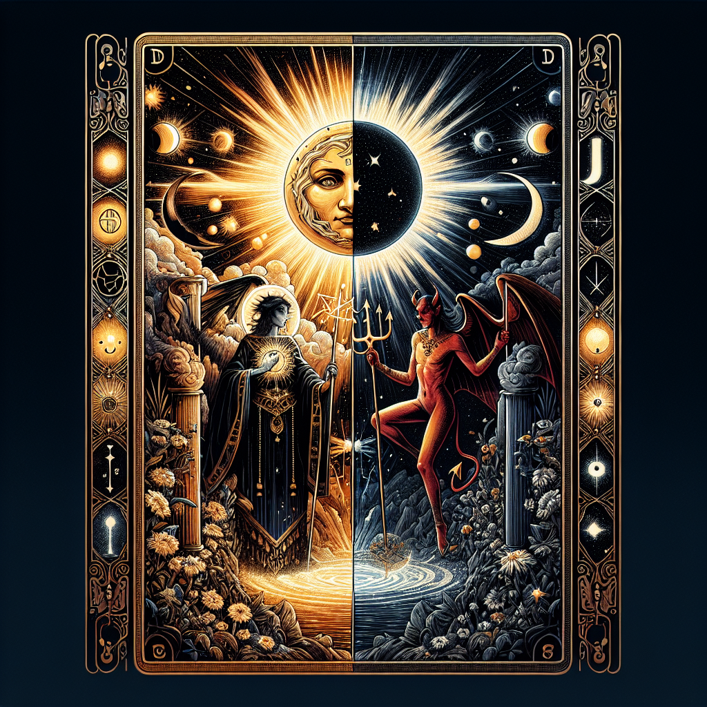 The Sun and The Devil Tarot Meaning