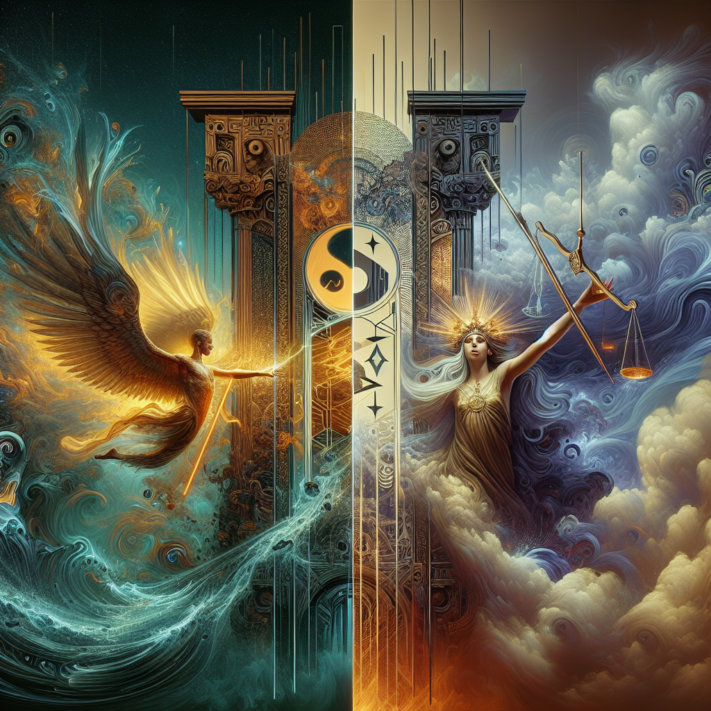The Tower and Justice Tarot Meaning
