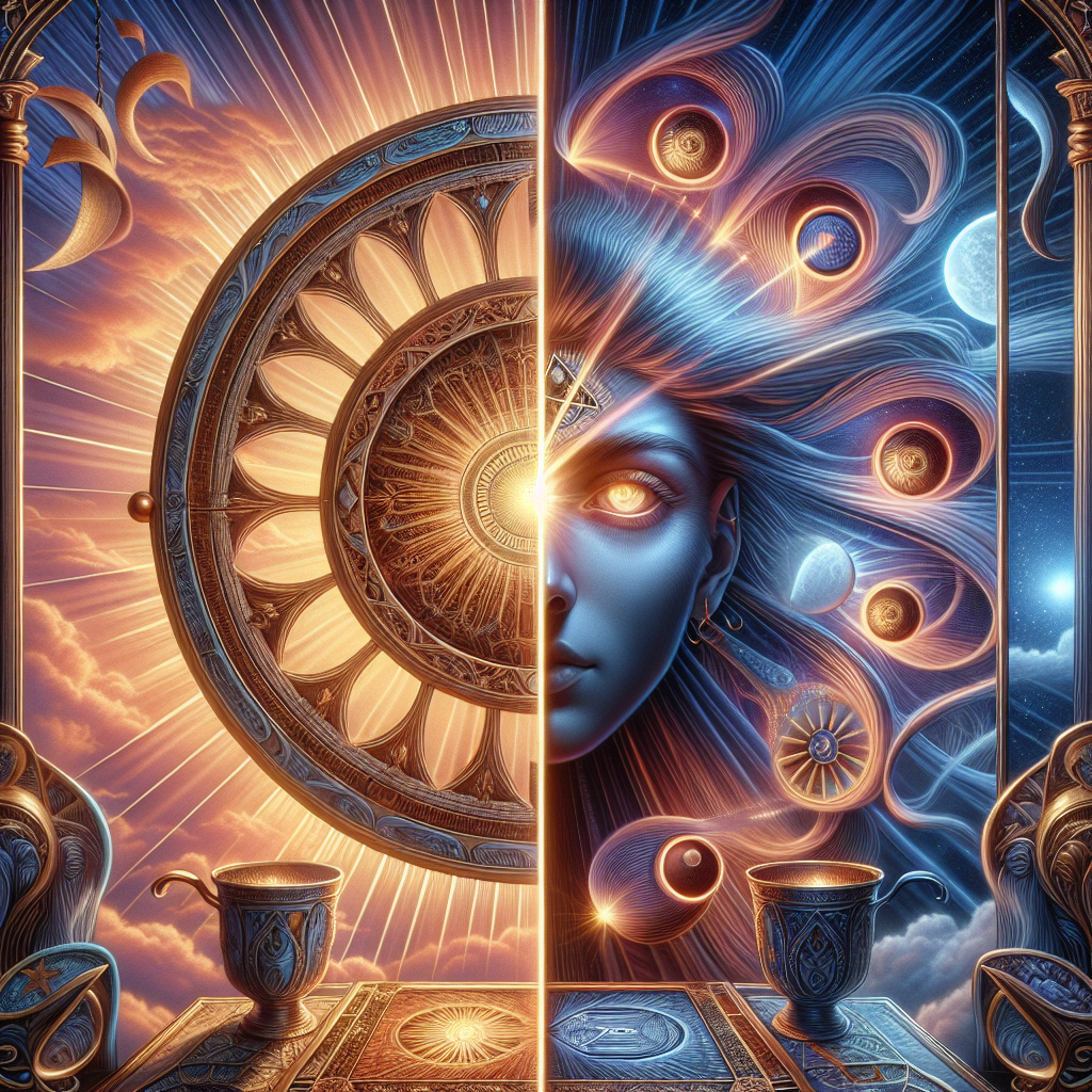 the wheel of fortune and page of cups