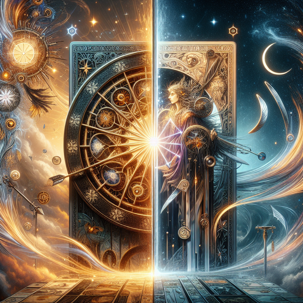The Wheel of Fortune and Page of Swords