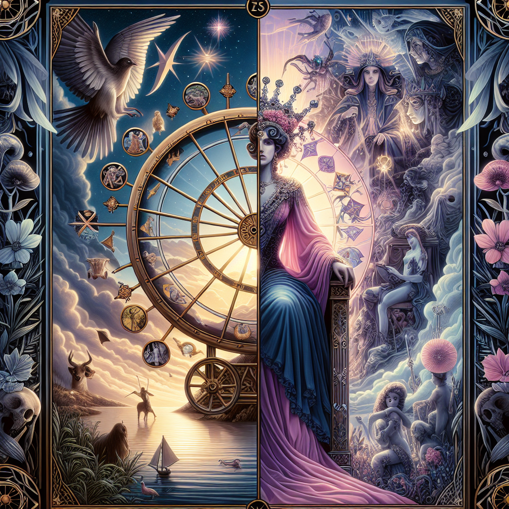 The Wheel of Fortune and The Empress
