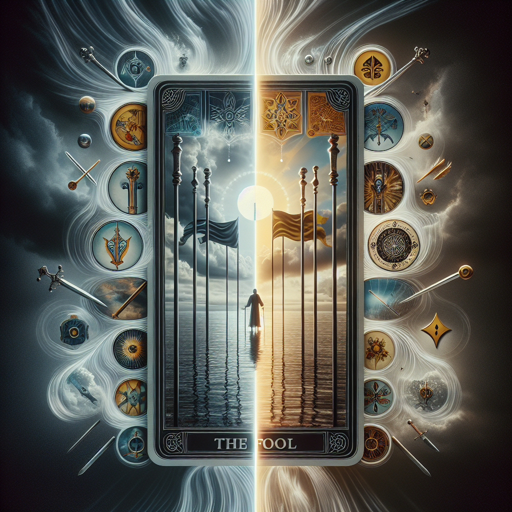 Two of Swords and The Fool