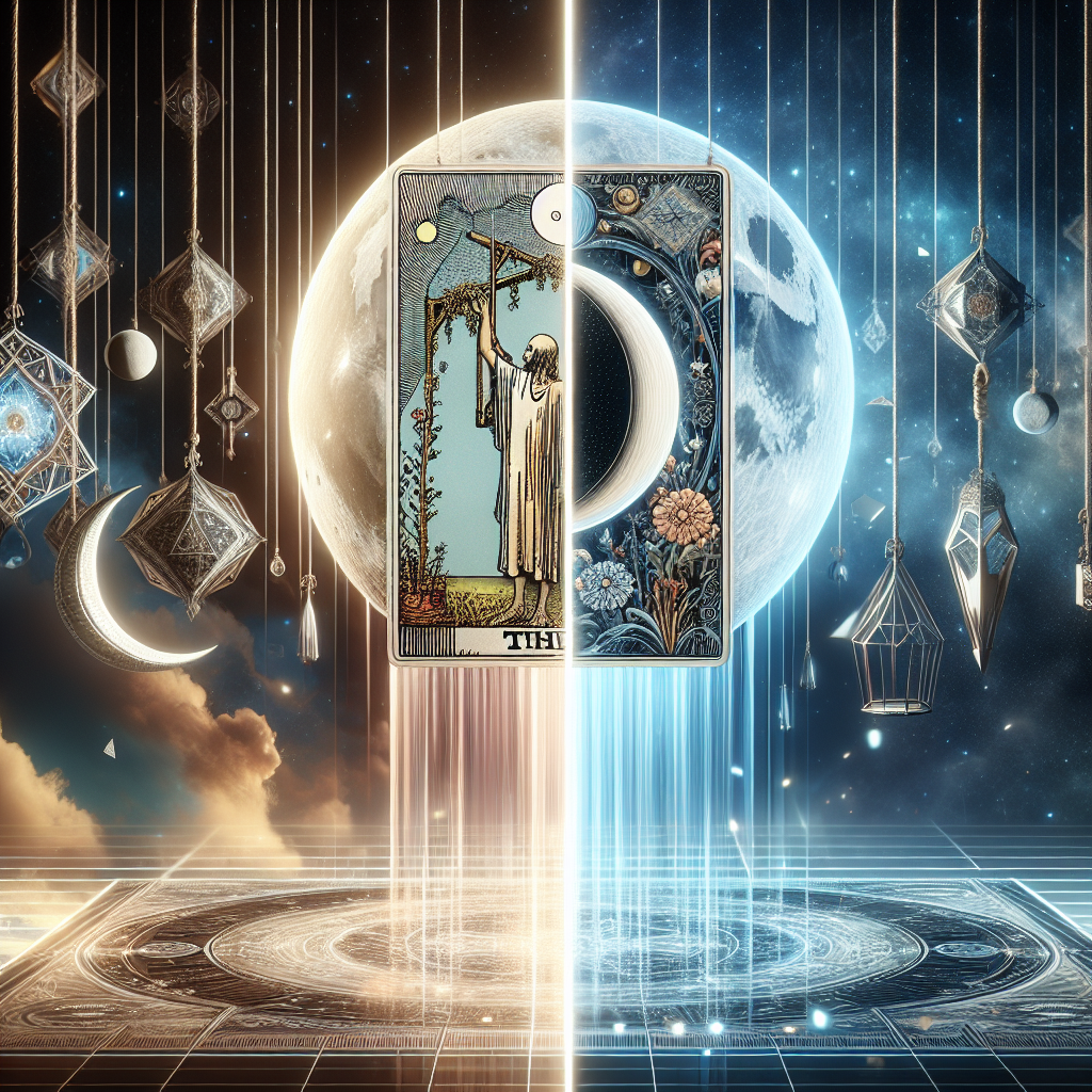 The Moon and The Hanged Man, Tarot Meaning