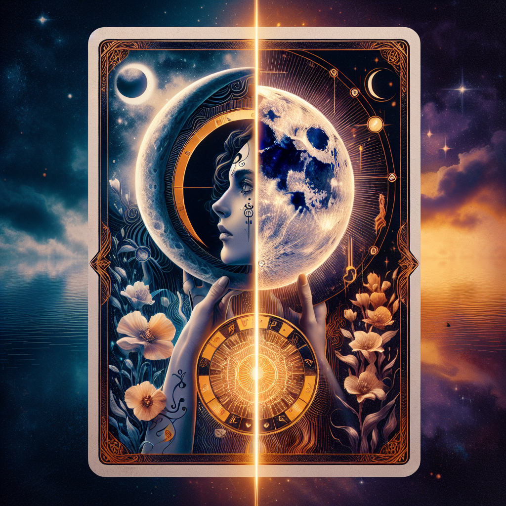 The Moon and the Temperance, Tarot Meaning