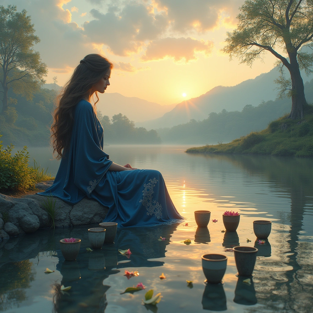 eight of cups and the temperance