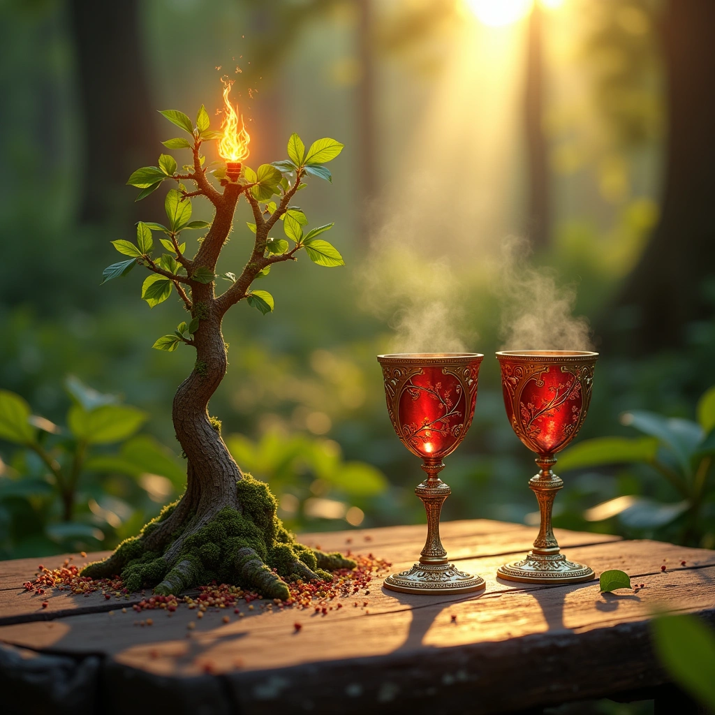 ace of wands and two of cups