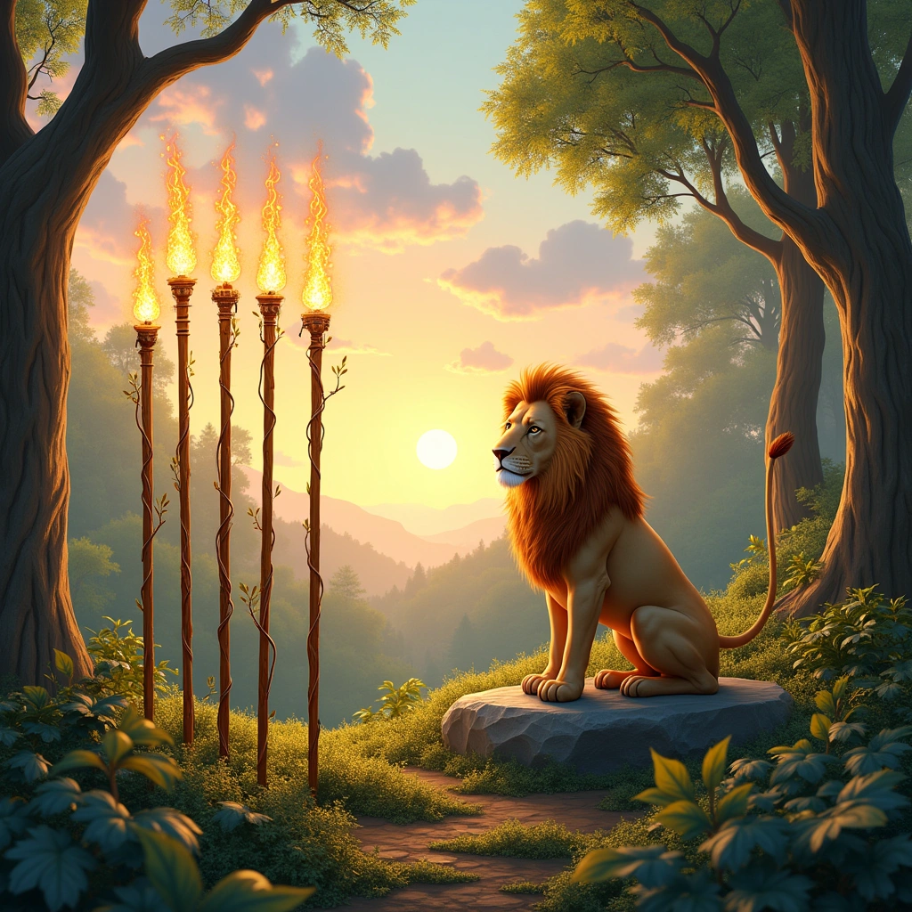 eight of wands and the strength