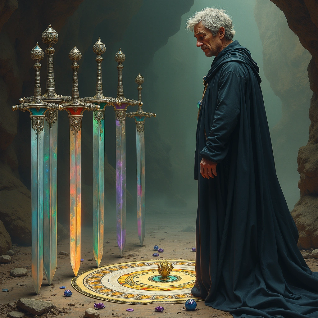 five of swords and the wheel of fortune
