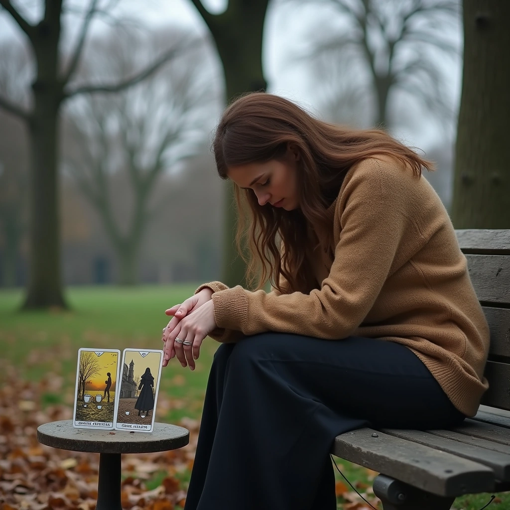 five of cups and five of pentacles