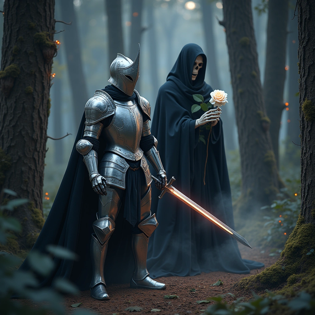 knight of swords and the death