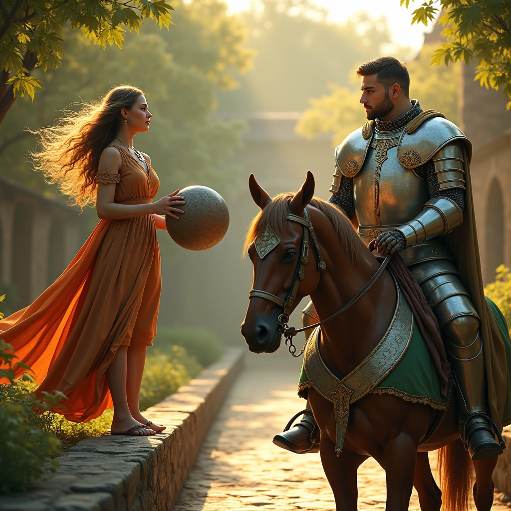 knight of pentacles and two of pentacles
