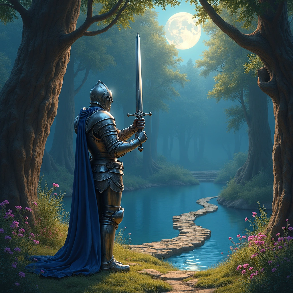 knight of swords and eight of cups